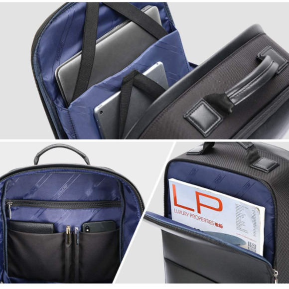 BOPAI Backpack for 15.6 Inch Laptop with USB Port Charging - Picture 9 of 14